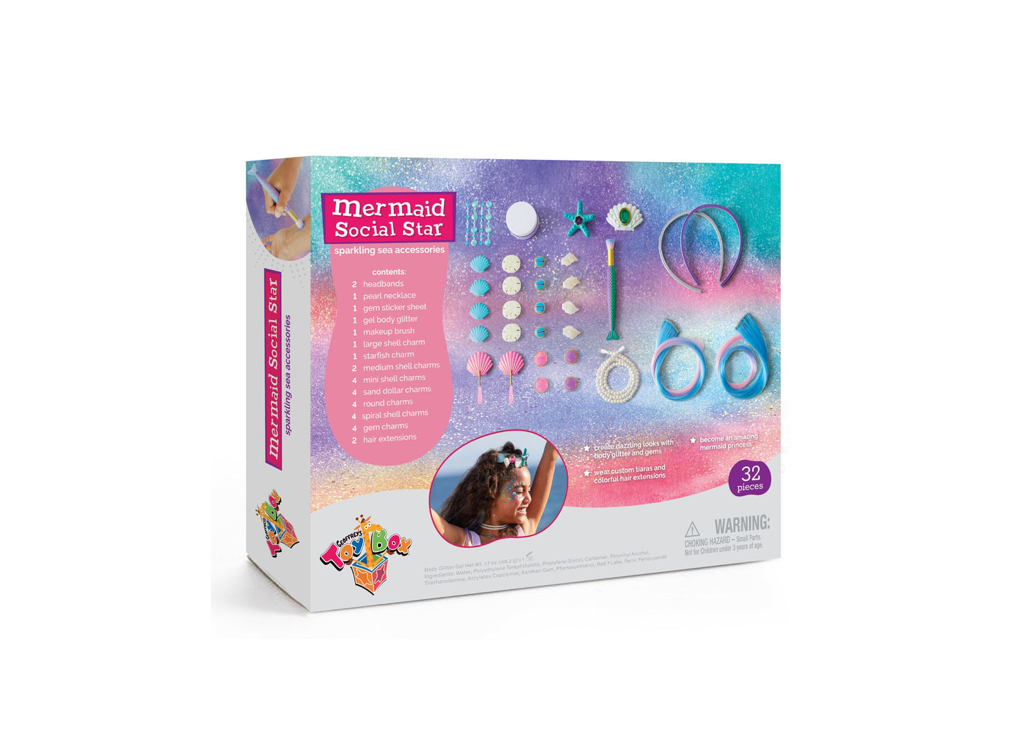 Geoffrey's Toy Box 32-Piece Mermaid Social Star Accessory Set - Exclusive to Macy's