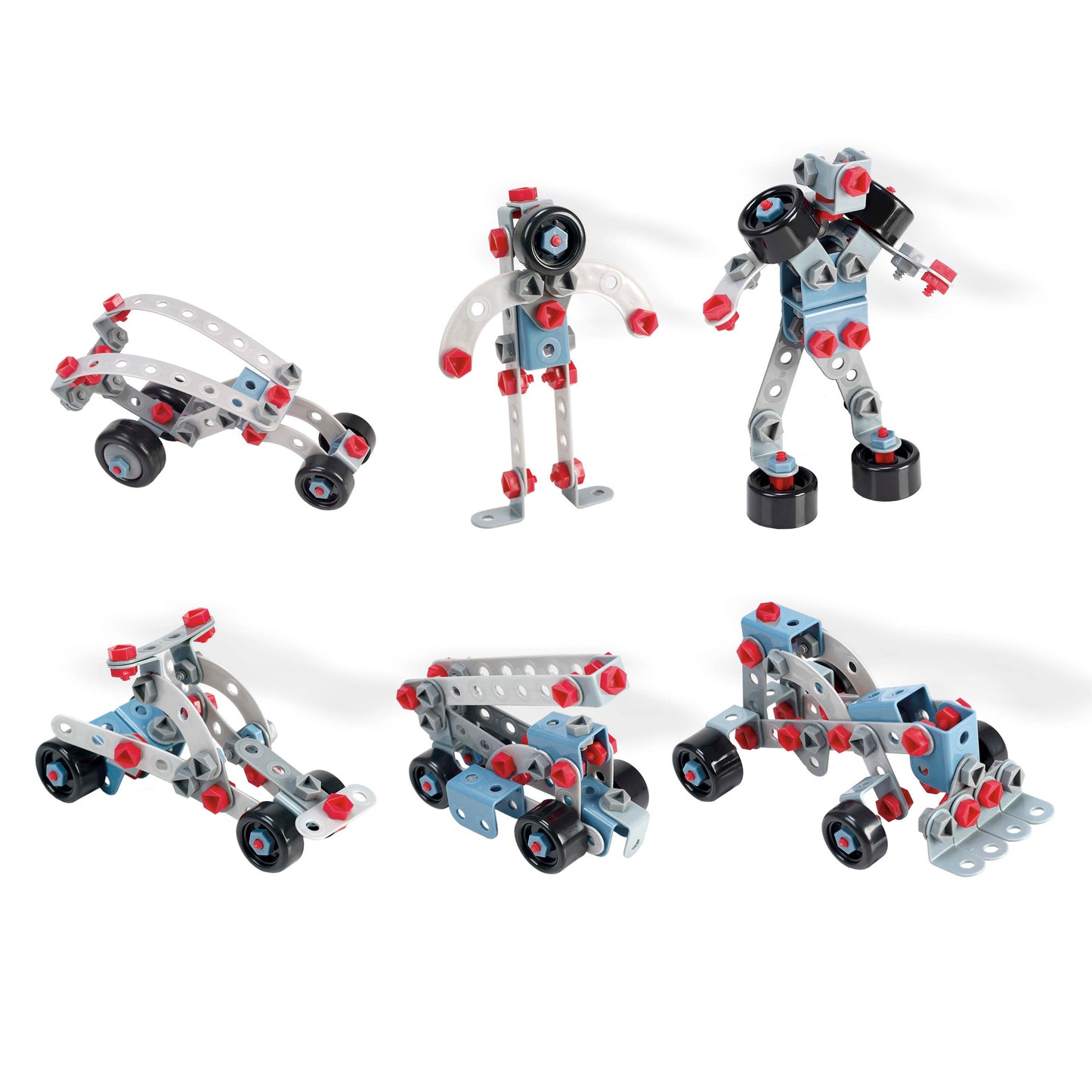 Miniland Educational Mecatech 106-Piece Vehicle & Robot Building Set