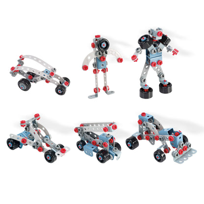 Miniland Educational Mecatech 106-Piece Vehicle & Robot Building Set