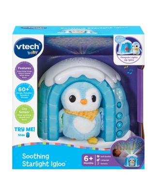 VTech Baby Soothing Starlight Igloo with Plush Penguin