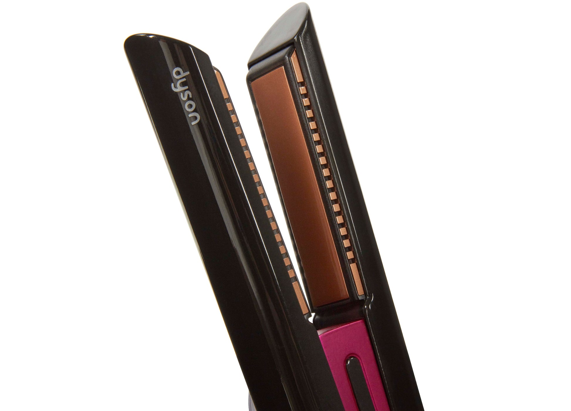 Toy Dyson Style Set with black and pink hair styling tool replica