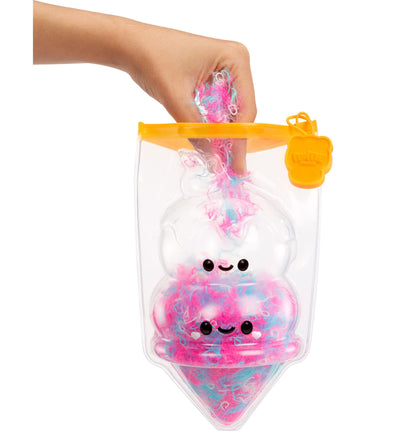 Fluffie Stuffiez 3-in-1 Interactive Small Plush Double Scoop Ice Cream