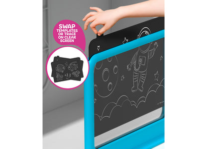 Discovery Kids Deluxe Light Designer 6-in-1 Art Board Drawing Kit