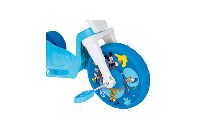Mickey Mouse 10" Fly Wheels Cruiser ride-on trike in blue with Mickey Mouse and character decals