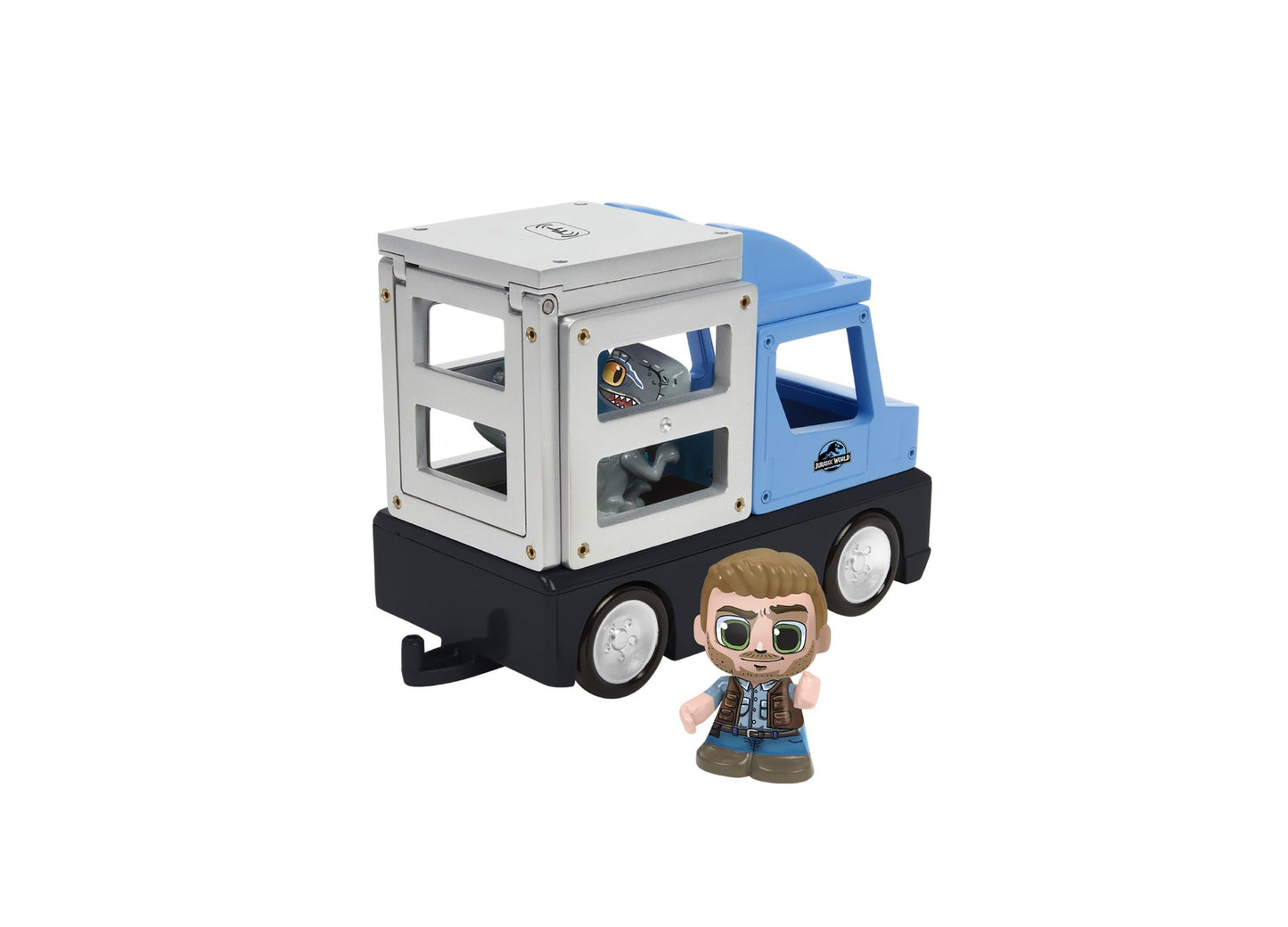 Tile Town Jurassic World Dino Rescue Magnetic Playset, 22-Piece