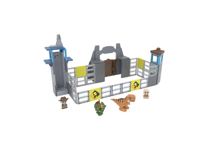 Tile Town Jurassic World Dino Escape Magnetic Tiles Playset, 69 Piece