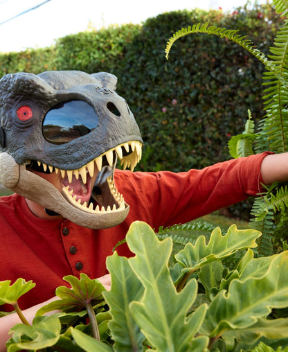 Jurassic World Dominion T-Rex Chomp N Roar Mask - Interactive Costume