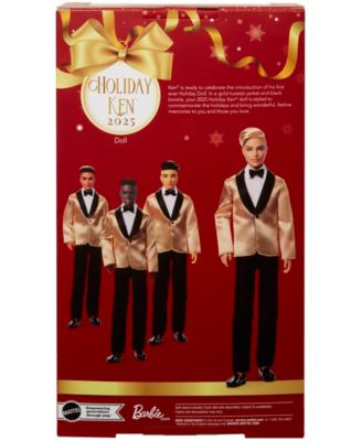 Barbie Signature 2025 Holiday KEN Doll - Platinum Blonde Hair