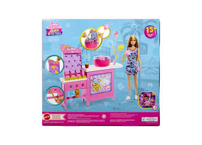 Barbie Mysteries Beach Detectives Malibu Doll and Cotton Candy Game Playset