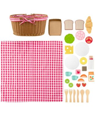 Fisher Price 31-Piece Wooden Picnic Play Set
