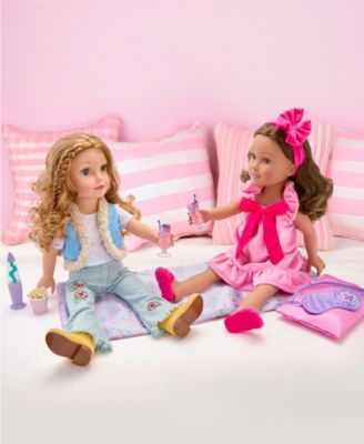 Journey Girls 7-Piece Glam Slumber Party Playset for 18" Dolls