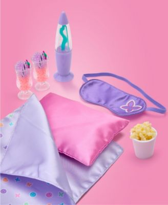 Journey Girls 7-Piece Glam Slumber Party Playset for 18" Dolls