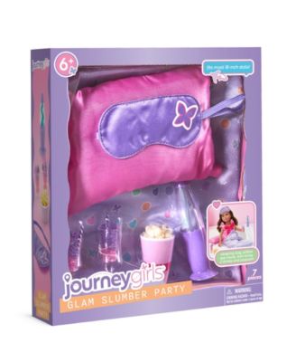 Journey Girls 7-Piece Glam Slumber Party Playset for 18" Dolls