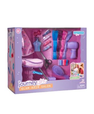 Journey Girls 21-Piece Glam Hair Salon Playset