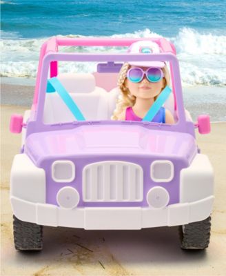 Journey Girls Open-Top 4-Wheel Cruiser Vehicle for 18" Dolls