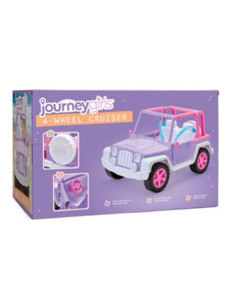 Journey Girls Open-Top 4-Wheel Cruiser Vehicle for 18" Dolls