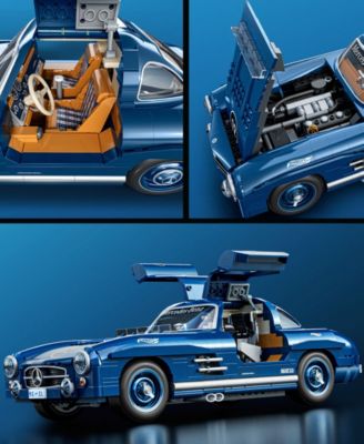 Mattel Brick Shop Hot Wheels Mercedes-Benz 300 SL Collector's Edition Building Set - 1600 Pieces