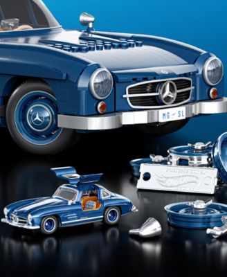 Mattel Brick Shop Hot Wheels Mercedes-Benz 300 SL Collector's Edition Building Set - 1600 Pieces
