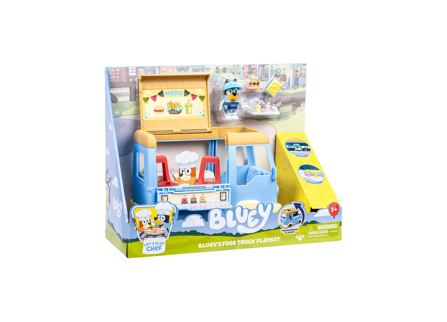 Bluey S13 Let's Play Chef Food Truck Playset