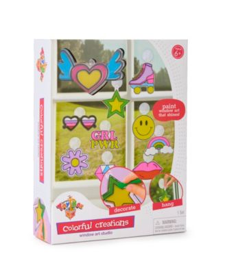 Geoffrey's Toy Box Colorful Creations Suncatcher Window Art Kit