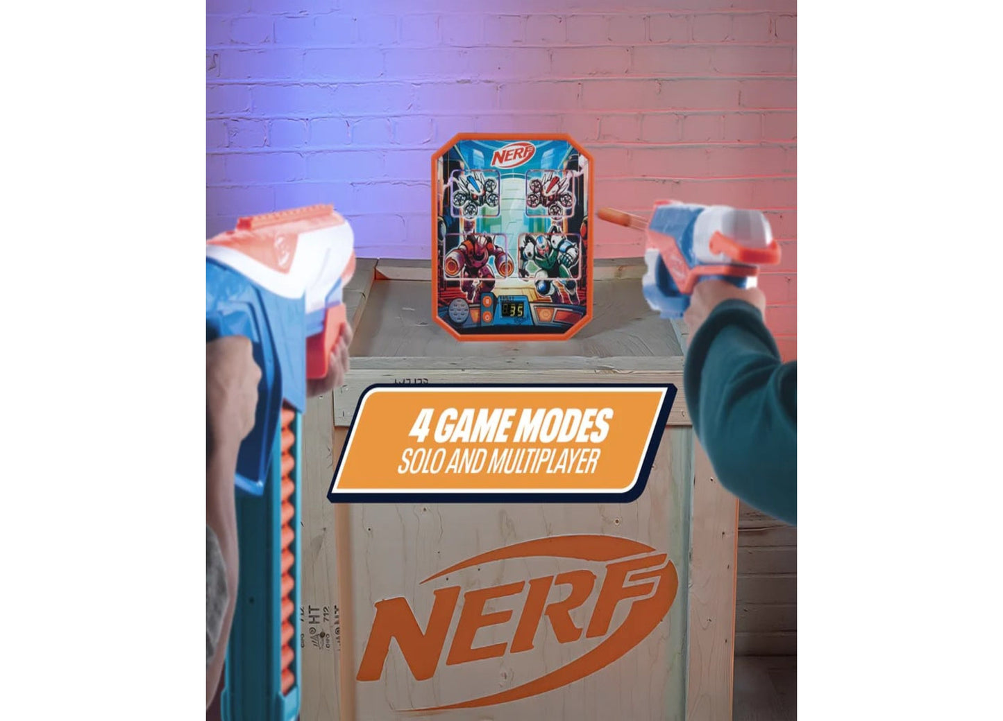 Wilder Toys Remote Control Nerf Bot Arena Clash - Robot Battle CDU