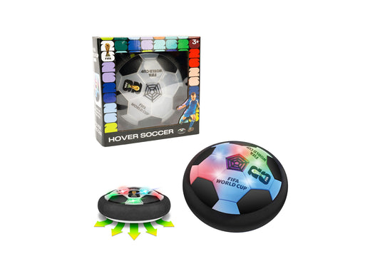 World Tech Toys FIFA World Cup Hover Soccer Ball with LED lights and black foam bumper