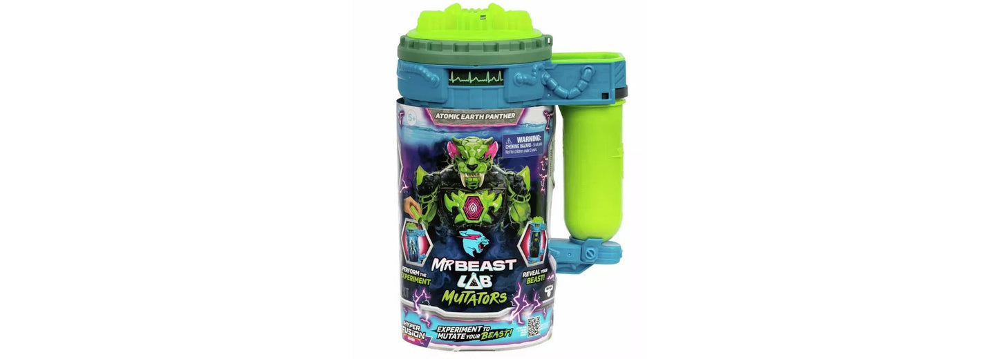 MrBeast Lab Mutation Chamber 5.5 Inch Action Figure - Rock Panther