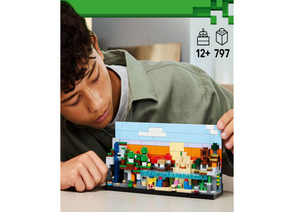 LEGO Minecraft Mini Biomes Set 21589 - 797 Pieces of Creative Play