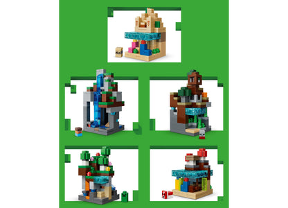 LEGO Minecraft Mini Biomes Set 21589 - 797 Pieces of Creative Play