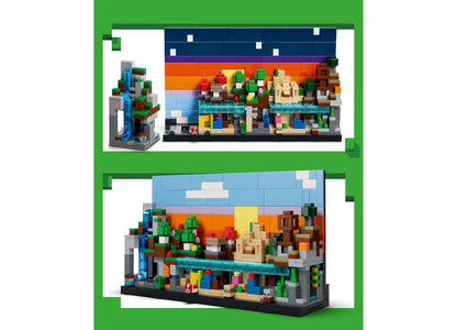 LEGO Minecraft Mini Biomes Set 21589 - 797 Pieces of Creative Play