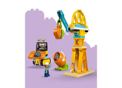 LEGO DUPLO Town Construction Site 3-in-1 Vehicle Set 10476, 84 Pieces