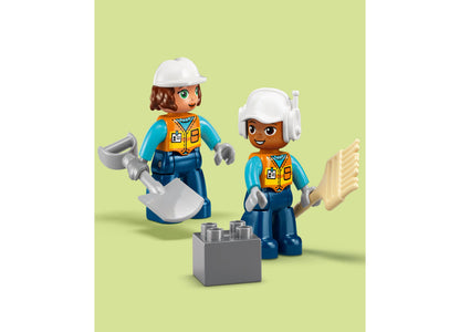 LEGO DUPLO Town Construction Site 3-in-1 Vehicle Set 10476, 84 Pieces