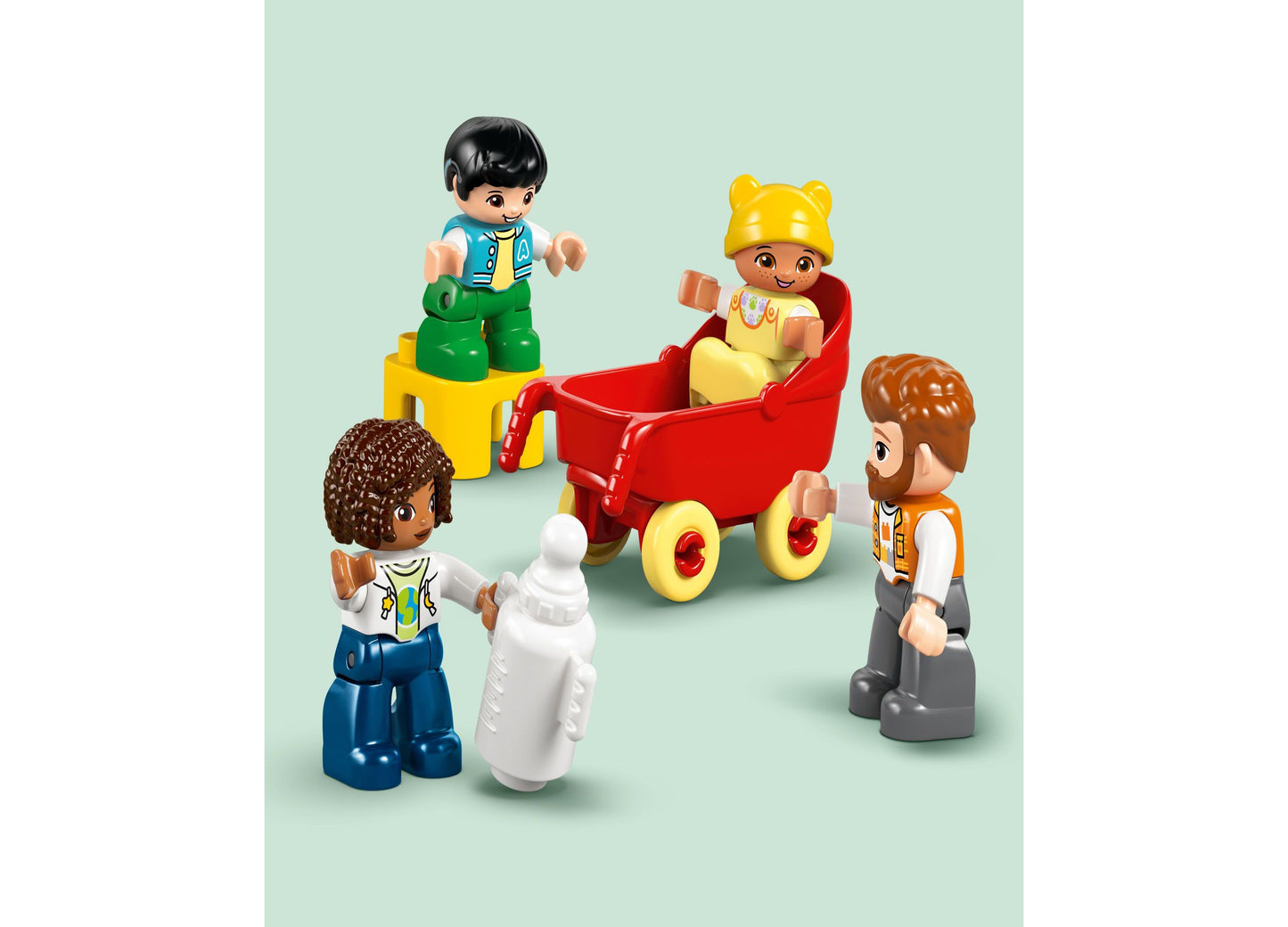 LEGO DUPLO Town Modern Family House 3-in-1 Building Kit, 166 Pieces