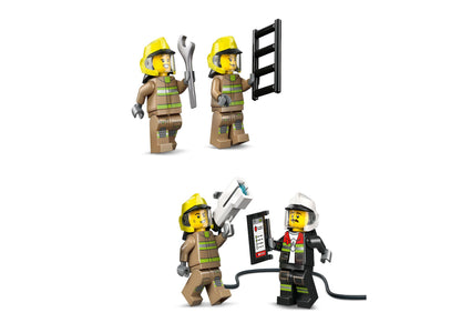 LEGO City Airport Fire Truck Building Kit 60499, 691 Pieces