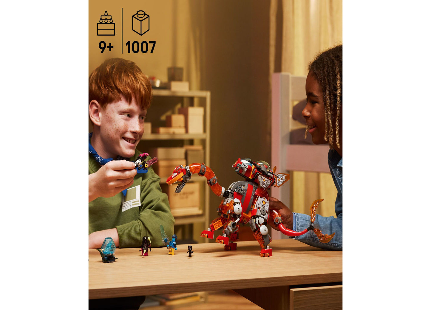 LEGO DREAMZzz Dino Jet 1007-Piece Dinosaur-Themed Building Set
