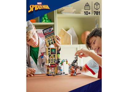LEGO Marvel Spider-Man vs. Mysterio: 781-Piece Daily Bugle Showdown