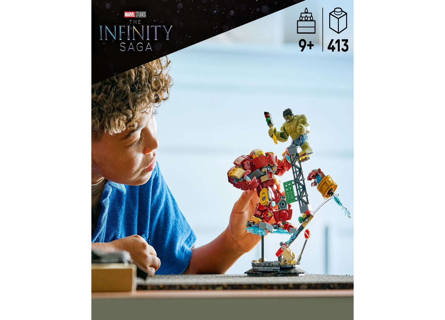 LEGO Marvel Epic Battle: Hulkbuster vs. The Hulk Set 76343 - 413 Pieces