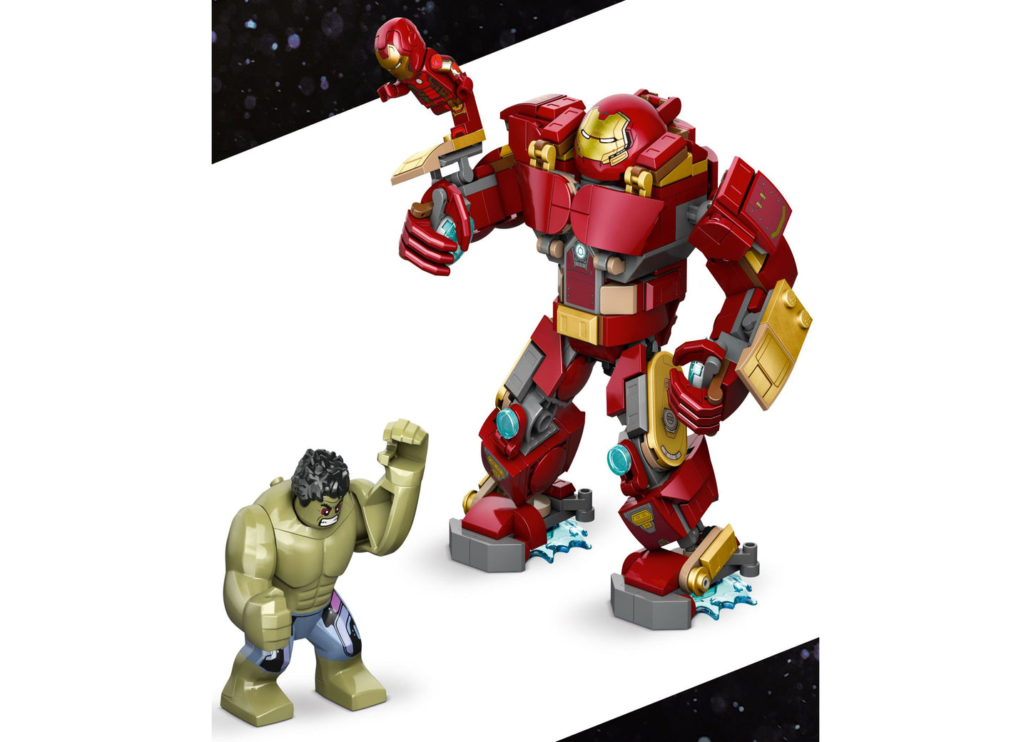 LEGO Marvel Epic Battle: Hulkbuster vs. The Hulk Set 76343 - 413 Pieces
