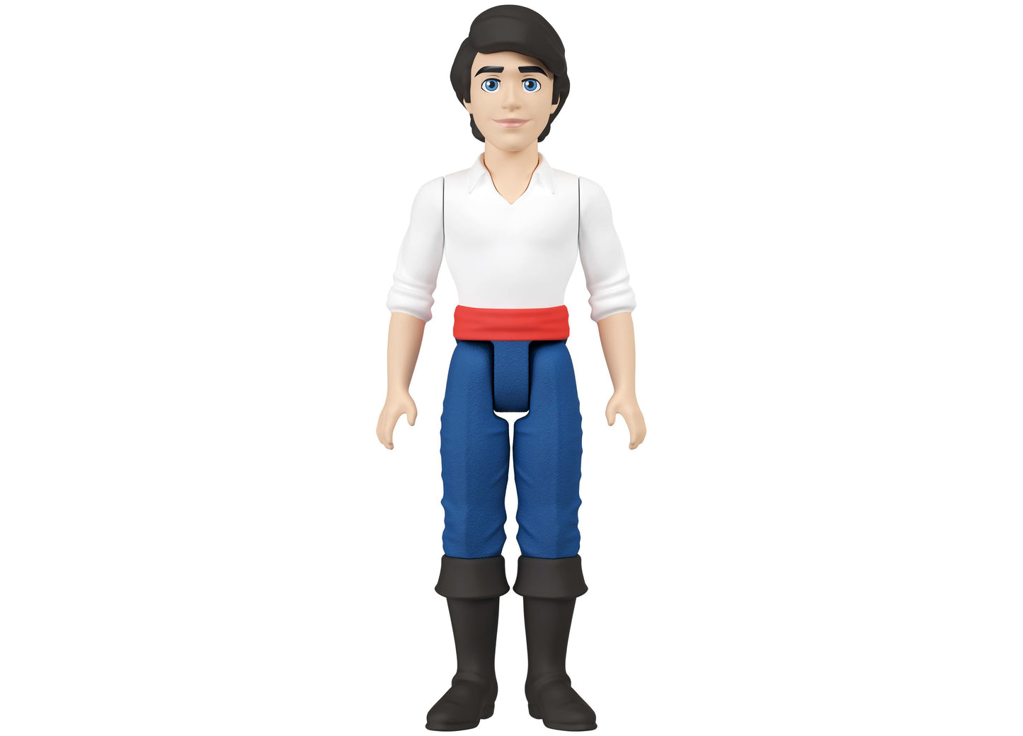 Disney Princess Ariel Character Set doll with white top, red waistband, blue pants, black boots