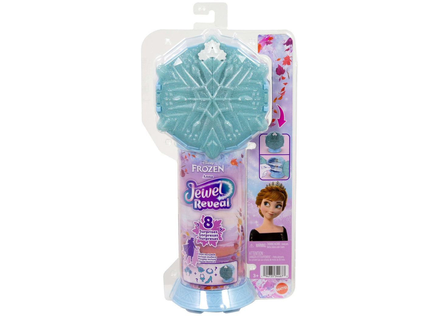 Disney Princess - Frozen Anna Jewel Reveal Surprise Fashion Doll