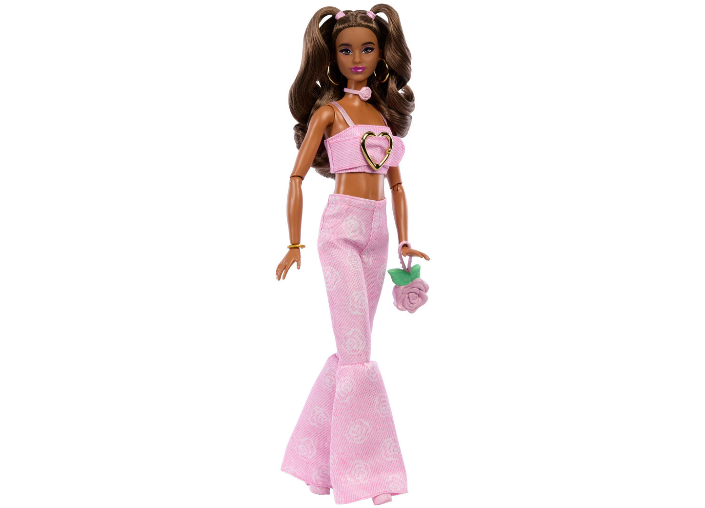 Barbie Deluxe Style Fashion Doll - Denim Crop Top