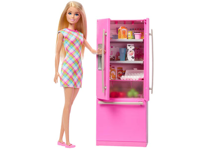 Barbie Deluxe Kitchen Playset with Doll - Blonde Bun