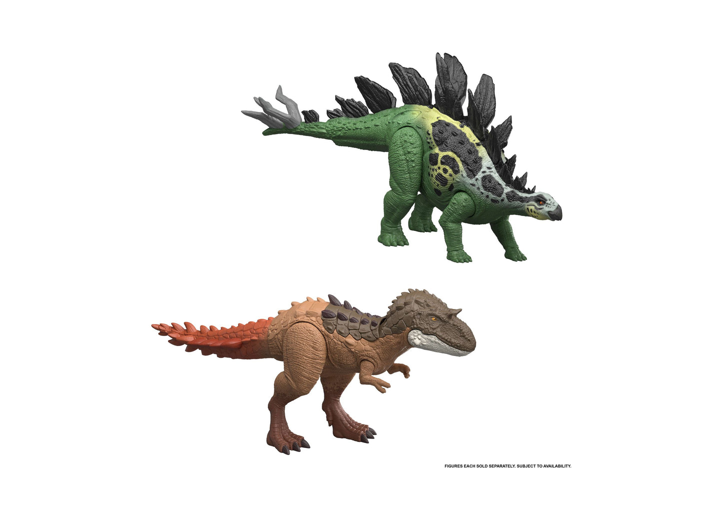 Jurassic World Gigantic Thrashers Gorgosaurus dinosaur action figure toy in brown with articulated limbs