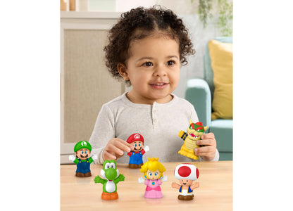 Fisher Price Little People Super Mario 6-Figure Playset