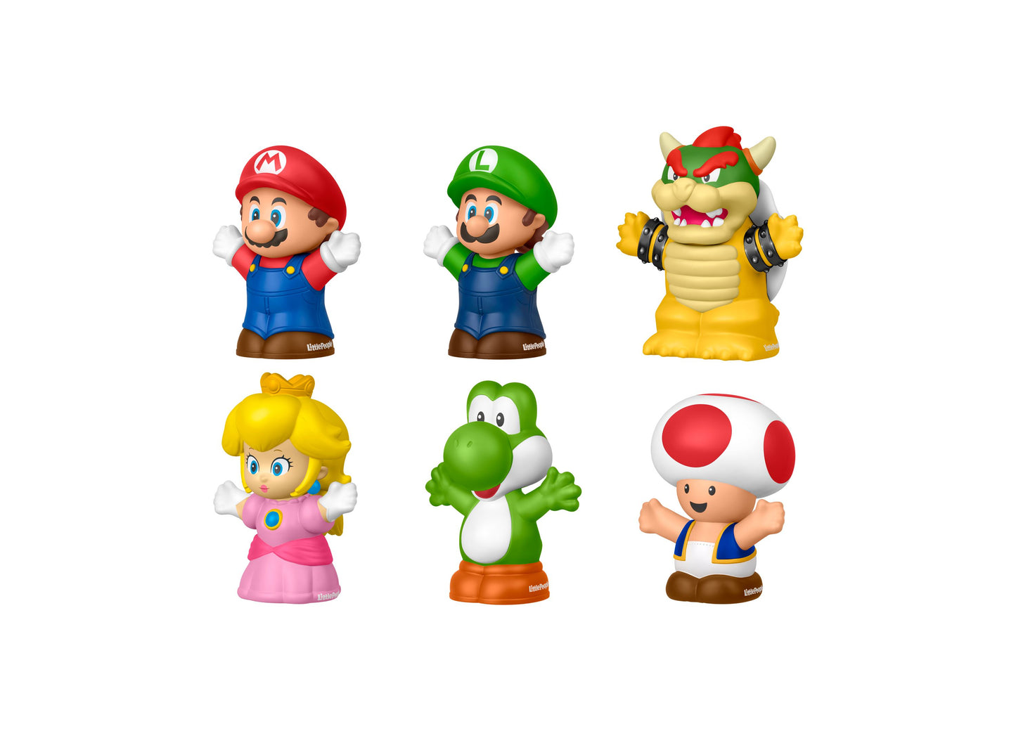 Fisher Price Little People Super Mario 6-Figure Playset
