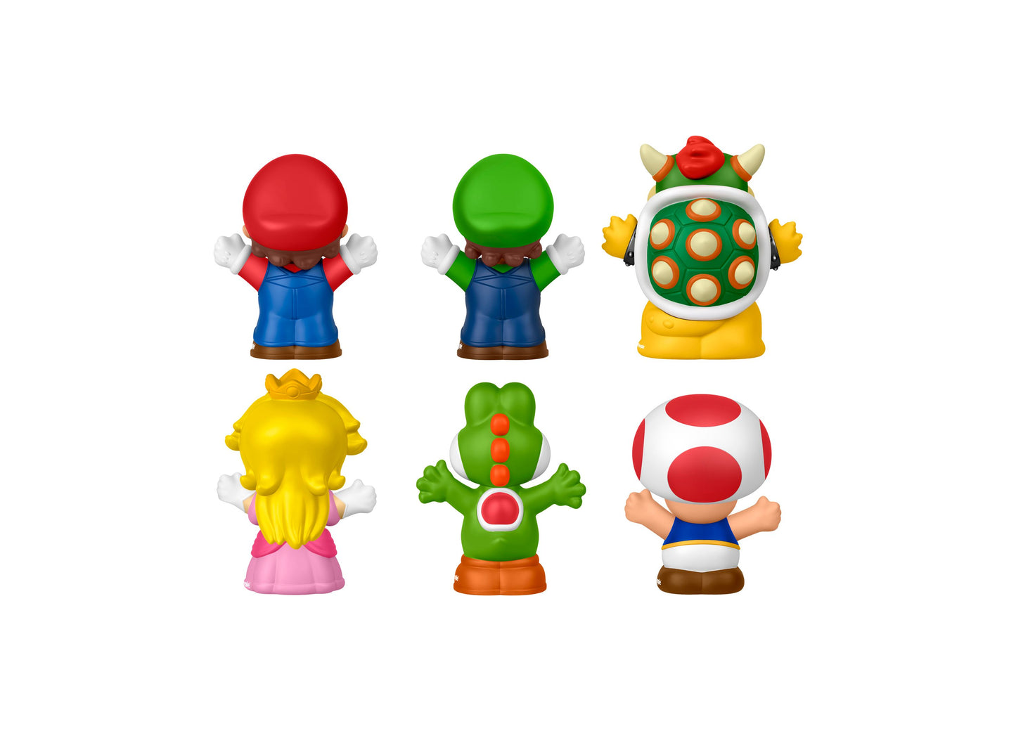 Fisher Price Little People Super Mario 6-Figure Playset