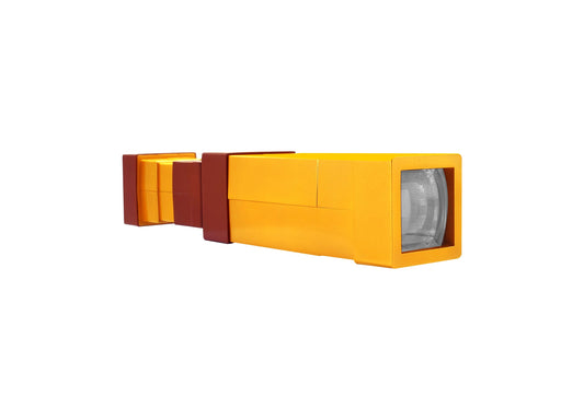 Minecraft Pixel Spyglass Role-Play Toy in yellow and red
