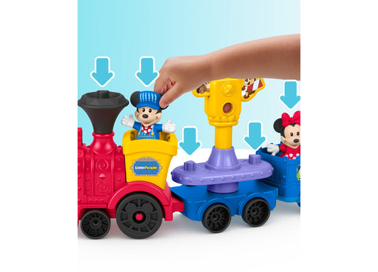 Fisher Price Little People Disney Jr. Mickey and Minnie Musical Train
