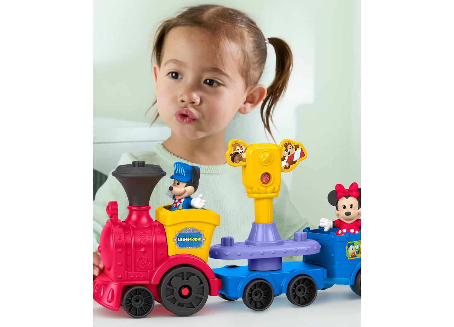Fisher Price Little People Disney Jr. Mickey and Minnie Musical Train