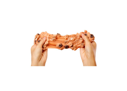 Slime Life Bowl Of Choco Cereal DIY Slime Kit with brown stretchy slime and chocolate cereal pieces